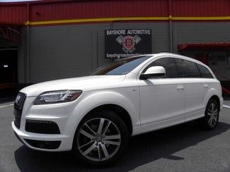 Q7*prestige*s-line*pano*nav*3rd row*bose*heated seats*carfax cert*we finance*fla