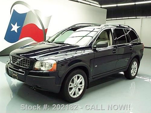 2005 volvo xc90 v8 awd 7pass sunroof htd leather 72k mi texas direct auto