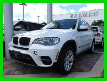 11 certified alpine white x-5 xdrive-35i 3l i6 7-passenger suv *technology pkg