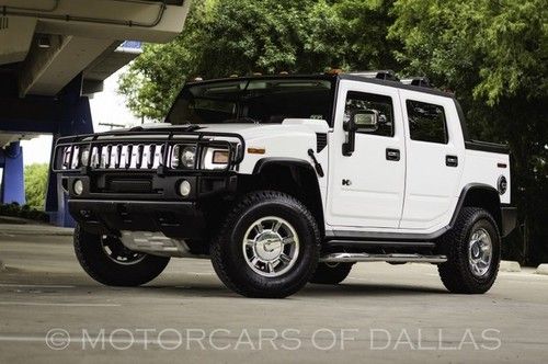 2006 hummer h2 short bed rear window tv/dvd sunroof onstar tow package