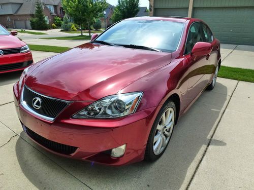 2008 lexus is250 awd, vented seats, remote start, weathertech mats