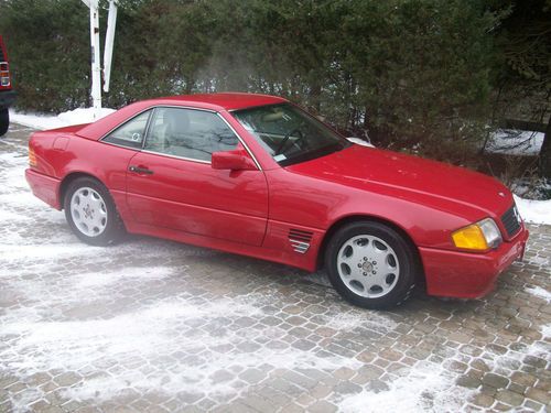Red, with cream interior, v8, excellent conditon, new battery and tires.
