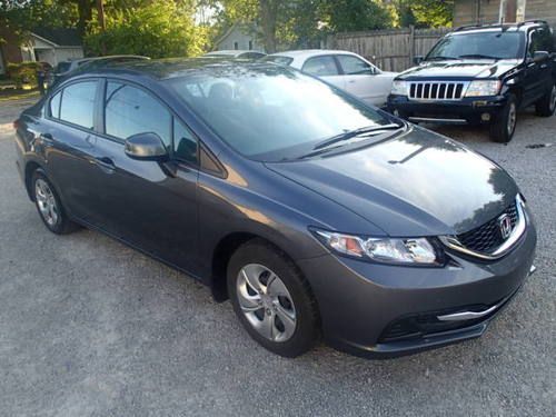 2013 honda civic, salvage, damaged, wrecked, back up camera, wrecked