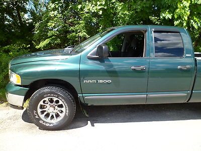 2002 dodge ram 1500 4door quadcab 4x4 4.7 liter 8 cylinder with air conditioning