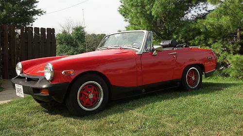1976 mg midget mk iv convertible 2-door 1.5l