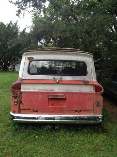 1963 chevy c10 2 door suburban no engine needs restored