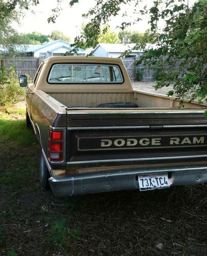 Big horn edition, brown &amp; tan, runs good, topper available with truck