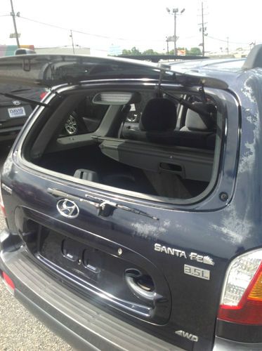 2004 HYUNDAI SANTA FE GLS 4 DOOR 4X4 SUV SPORTS UTILITY VEHICLE NO RESERVE, image 16