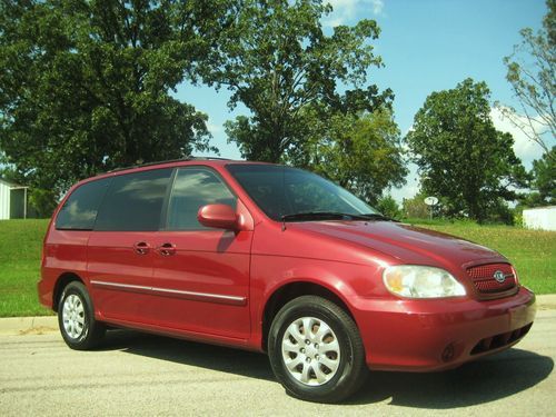 05 kia sedona lx minivan 3.5l v6 dual sliding doors new tires only 109,000 miles