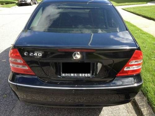 2003 mercedes-benz c240 base sedan 4-door 2.6l