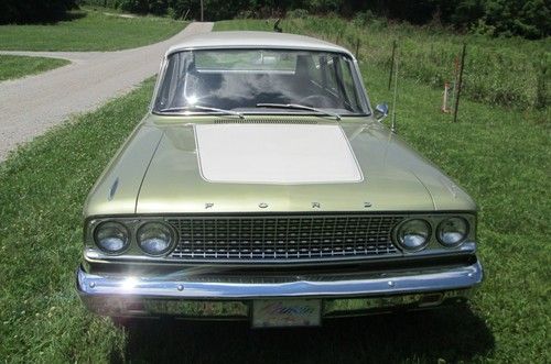 1963 FORD FAIRLANE 500 RANCH WAGON 289 HP 3 SPEED WITH OVERDRIVE CRUISER HOT ROD, image 3