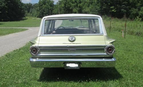 1963 FORD FAIRLANE 500 RANCH WAGON 289 HP 3 SPEED WITH OVERDRIVE CRUISER HOT ROD, image 4