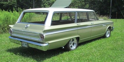 1963 FORD FAIRLANE 500 RANCH WAGON 289 HP 3 SPEED WITH OVERDRIVE CRUISER HOT ROD, image 8