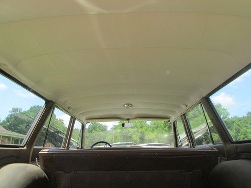 1963 FORD FAIRLANE 500 RANCH WAGON 289 HP 3 SPEED WITH OVERDRIVE CRUISER HOT ROD, image 10