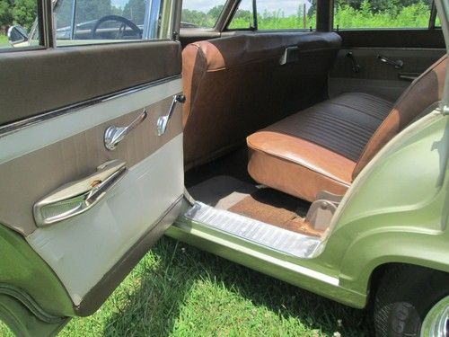 1963 FORD FAIRLANE 500 RANCH WAGON 289 HP 3 SPEED WITH OVERDRIVE CRUISER HOT ROD, image 11