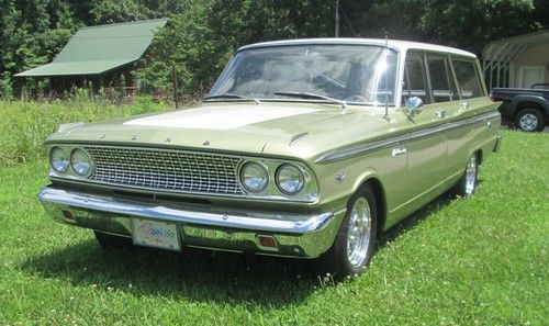 1963 FORD FAIRLANE 500 RANCH WAGON 289 HP 3 SPEED WITH OVERDRIVE CRUISER HOT ROD, image 20