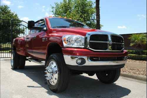 2007 dodge ram 3500 lifted cummins 22.5 alcoas