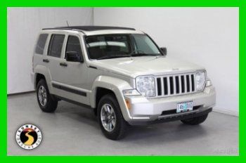 2008 liberty sport used 3.7l v6 12v automatic four wheel drive suv