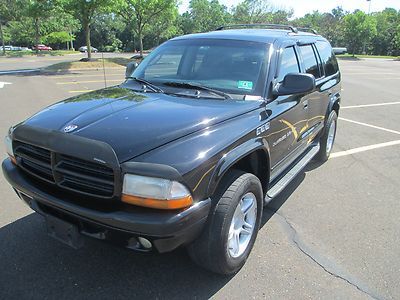 2001 dodge durango rt 5.9 4wd leather/suede heated seats fog lights no reserve