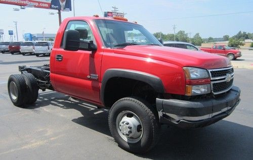 2007 chevrolet silverado 3500 classic ls cab &amp; chassis 2-door 6.0l