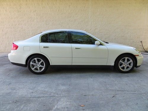 2004 infiniti g35 4-door 3.5l