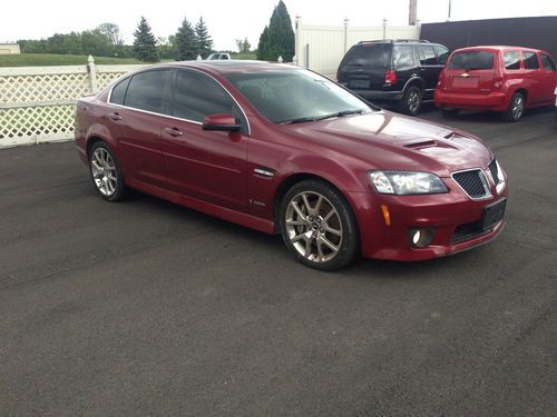 2009 pontiac g8 gxp sedan 4-door 6.2l