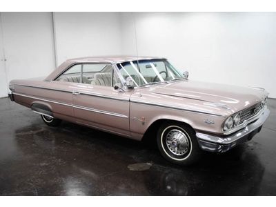 1963 ford galaxie 500 xl 352 v8 3 speed automatic cruise-o-matic ps dual exhaust