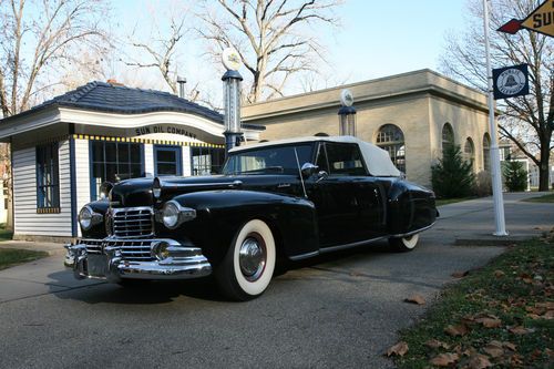 George hurst first street rod conversion 1946 lincoln continental convertible