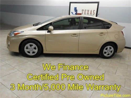 10 prius iii sedan hybrid keyless go certified warranty finance texas