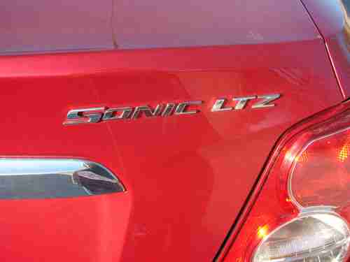 2012 CHEVY SONIC LTZ 4 DOOR SEDAN~1.8L ~ ONLY 3,000 MILES!, image 5