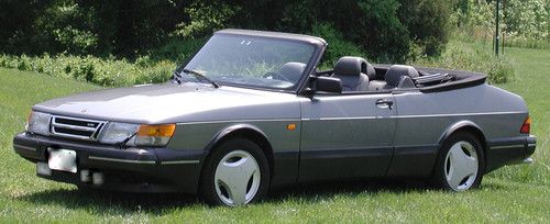 1991 saab 900 spg convertible 5 speed rust-free california car