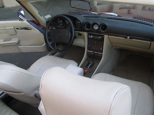 1989 Mercedes Benz 560SL Convertible, image 8