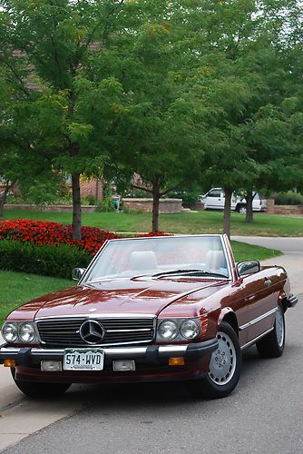 1989 Mercedes Benz 560SL Convertible, image 10