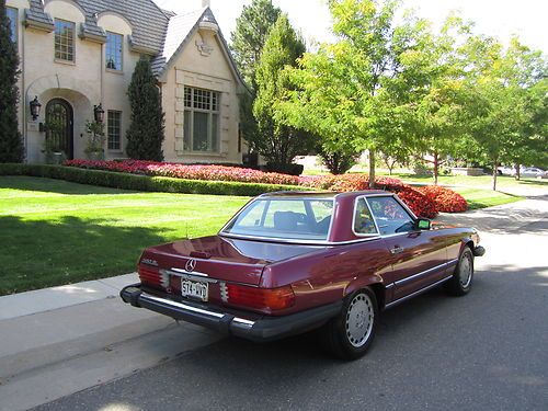 1989 Mercedes Benz 560SL Convertible, image 13