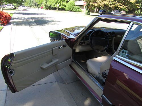 1989 Mercedes Benz 560SL Convertible, image 14