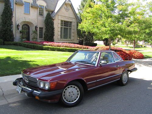 1989 Mercedes Benz 560SL Convertible, image 15