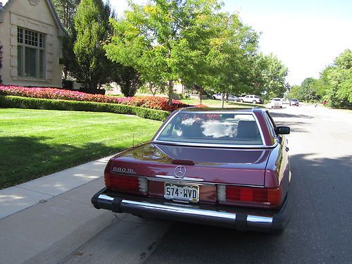 1989 Mercedes Benz 560SL Convertible, image 16