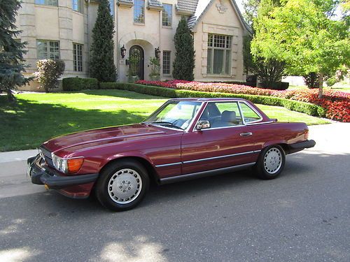 1989 Mercedes Benz 560SL Convertible, image 17