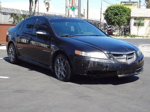 2007 acura tl type-s damadge repairable rebuilder fixer will not last runs!!!