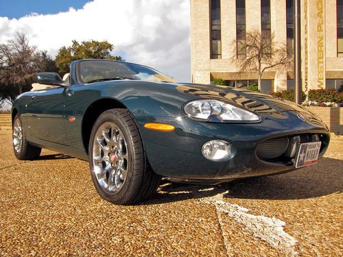 2001 jaguar xkr convertible, only 32,304 miles, supercharged, navigation, more!