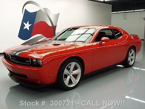 2008 dodge challenger srt8 first ed hemi htd leather 5k texas direct auto