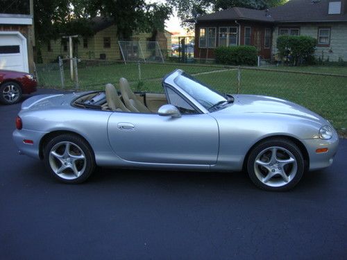 2001 mazda miata ls convertible 5 speed leather 64k