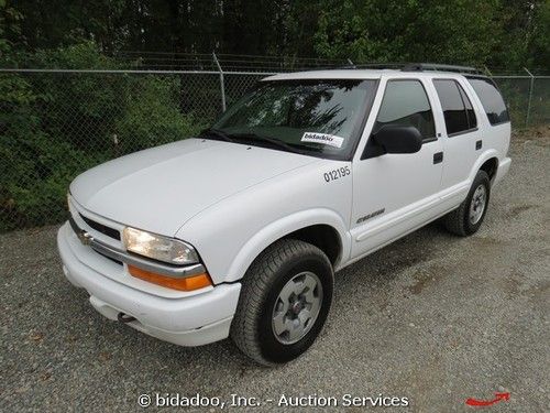 Chevrolet blazer ls 4x4 suv sport utility vehicle auto ac vortec v6 bidadoo