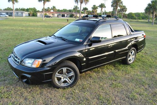 2006 subaru baja turbo - rare 5 spd manual, 90,806 low miles, mint, awd fun!