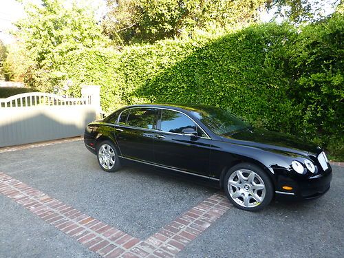 Bentley flying spur 2008 black/ black