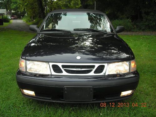 2000 saab 9-3 base convertible 2-door 2.0l