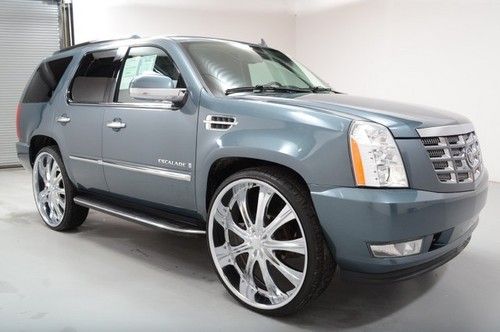 2008 cadillac escalade sunroof pwr htd leather chrome wheels keyless kchydodge