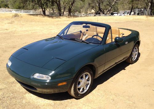 1991 mazda mx-5 miata se convertible 2-door 1.6l brg!!