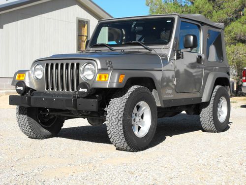 2006 jeep wrangler sport x 4x4 60,000 original miles!!!