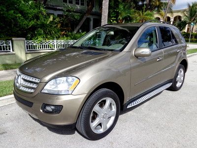 Florida 08 ml 320 cdi diesel awd 1-owner navi wint pkg clean carfax no reserve !